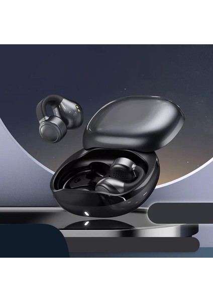 F920 Geri Çekilebilir Bluetooth 4.0 Kulaklık Kulaklık Kulak Tutumu Kablosuz Kulaklıklar Siyah (Yurt Dışından)