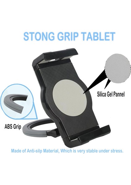 7.9-12.9inch Başucu Masası Için Masaüstü Telefon Standı Sabit Telefon Tutucusu (Yurt Dışından)