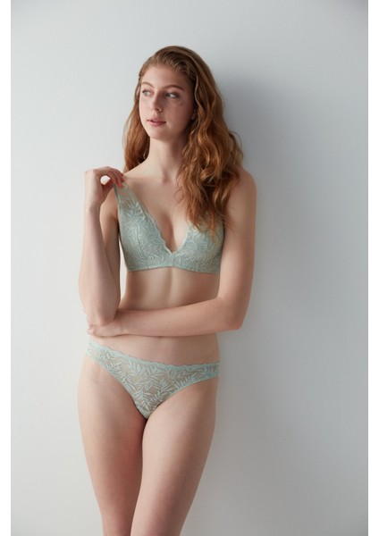Mint Yeşili Dreamy Balenli Sütyen