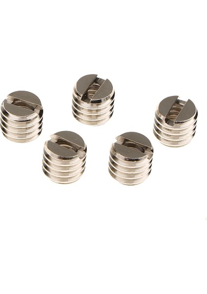 5 Paket 1/4 "dişi Ila 3/8" Kadın Adaptör Vidası Kamera, Monopd, Tripod (Yurt Dışından)
