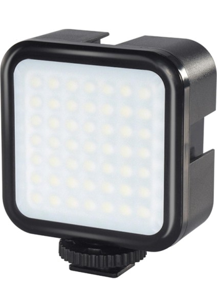 Evrensel Taşınabilir Vlog Kamera LED Video Işık W / 3 Soğuk Ayakkabı Mounts, Kararlı (Yurt Dışından)