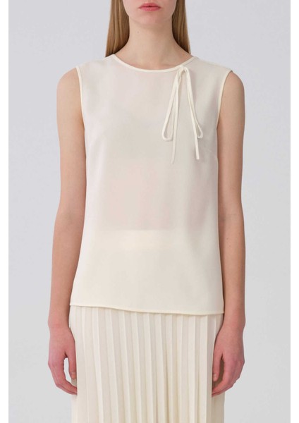 Bağlamalı Askılı Bluz Krem Y2113056_047 fırsatları