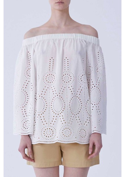 Omuz Detaylı Bluz Kemik Y2113144_019