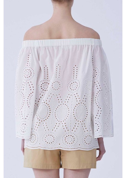 Omuz Detaylı Bluz Kemik Y2113144_019 fiyatları