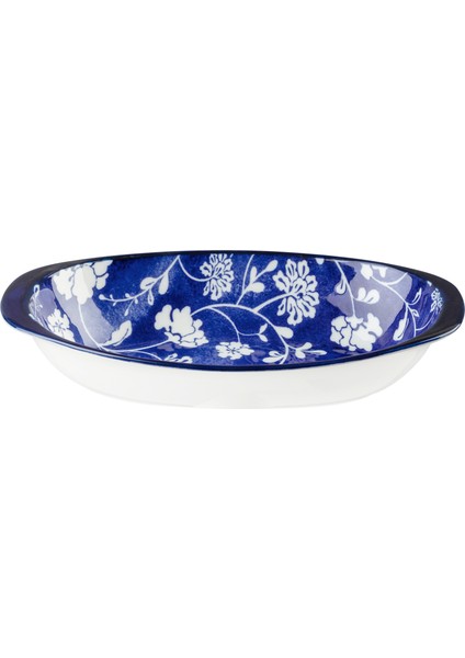 Rêve Bleu Rennes New Bone China Oval Kulplu Tabak fiyatları
