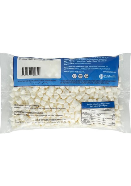 Natural Flavored Mini Marshmallows 275 gr