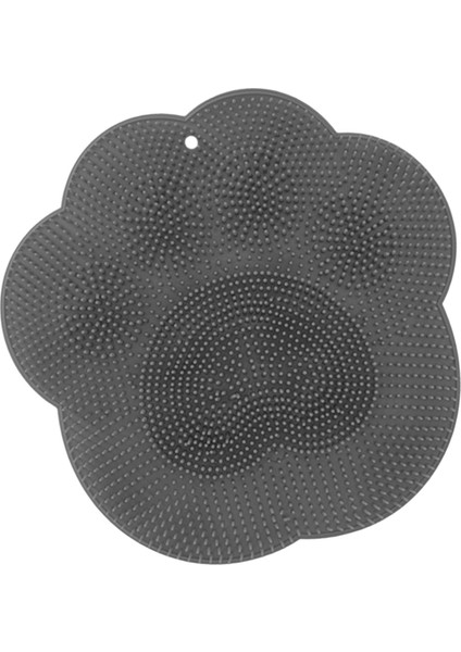 Banyo Slip Banyo Mat Duş Duş Ayağı Masaj Yıkayıcı Pul Pulluk Gri (Yurt Dışından) fırsatları