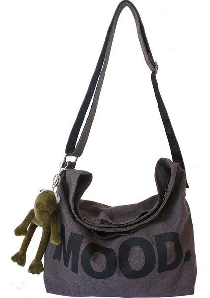 Büyük Kapasiteli Kanvas Bez Çanta (Yurt Dışından)