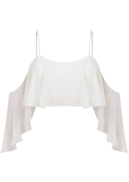 Şifon Detaylı Saten Büstiyer Kemik Y2314018_019