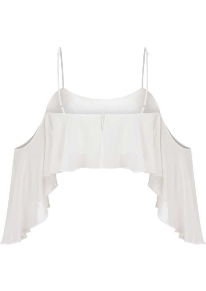 Şifon Detaylı Saten Büstiyer Kemik Y2314018_019