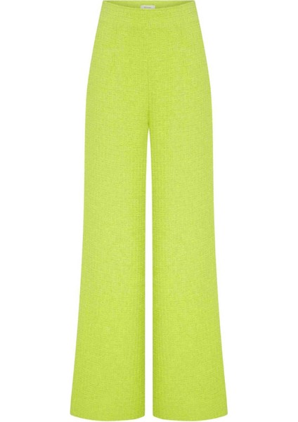 Tüvit Palazzo Kadın Pantolon Yeşil Y2312038_012