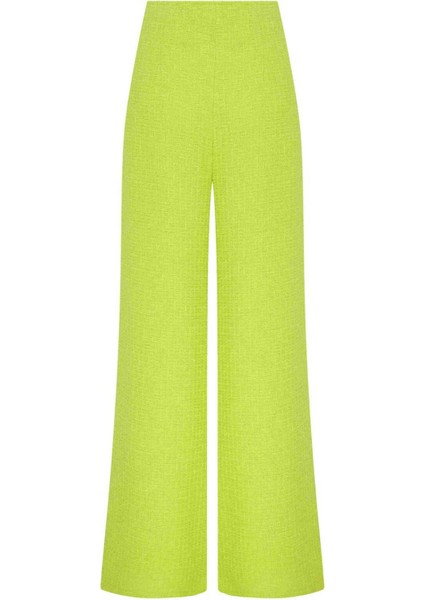 Tüvit Palazzo Kadın Pantolon Yeşil Y2312038_012