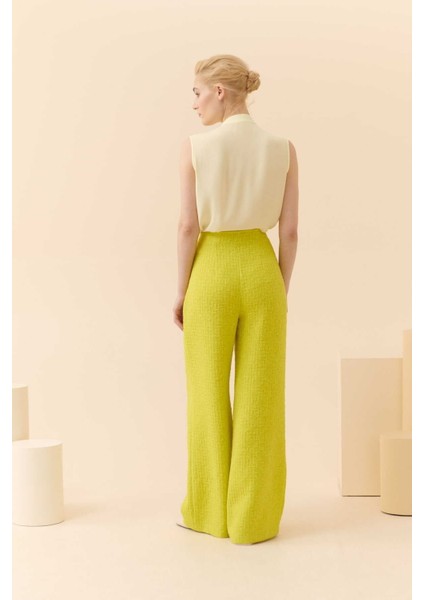Tüvit Palazzo Kadın Pantolon Yeşil Y2312038_012 fiyatları