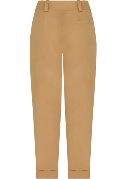 Pilleli Pantolon Kahve Y2312074_005