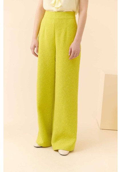 Tüvit Palazzo Kadın Pantolon Yeşil Y2312038_012 modelleri