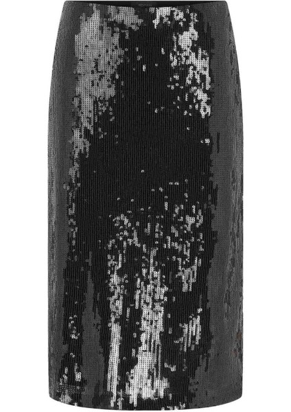 Payetli Etek Siyah K2315081_001 fırsatları