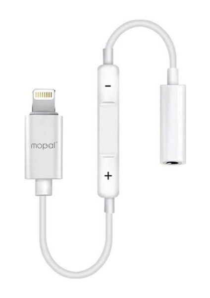 Bykz Iphoneapple Uyumlu Lightning 3.5mm Kulaklık Dönüştürücü