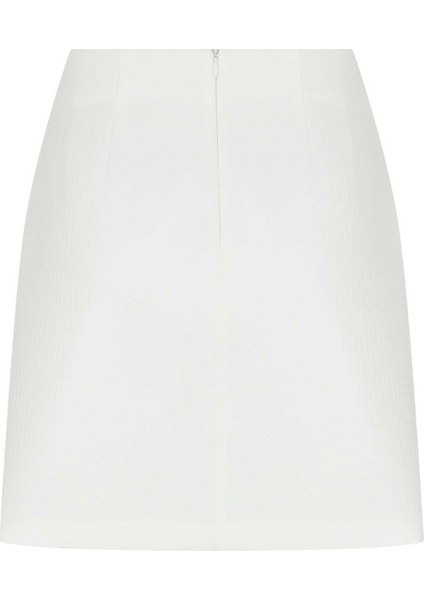 Cepli Mini Etek Beyaz Y2215064_002