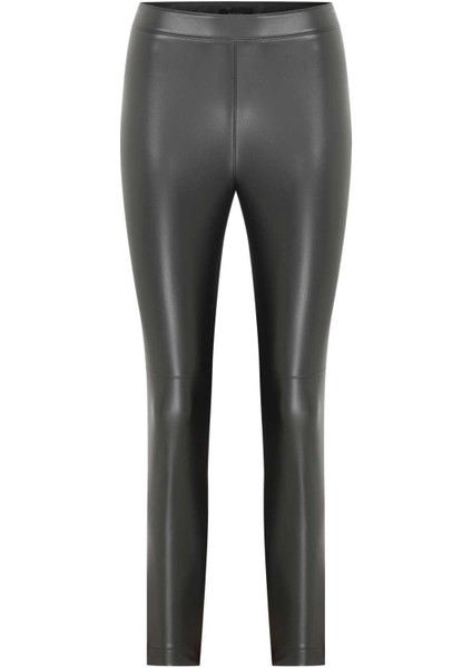 Suni Deri Pantolon Siyah K2312043_001 fırsatları