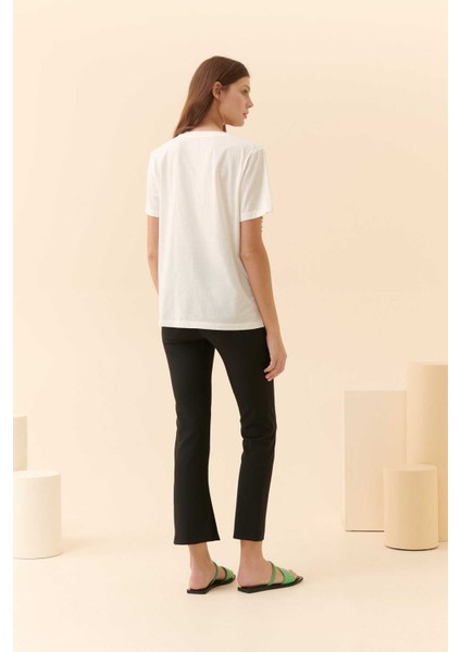 Y23 54110 T-Shirt Beyaz Y2354110_002 fiyatları