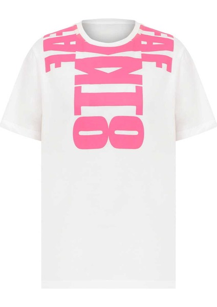 Bisiklet Yaka T-Shirt Beyaz Y2354107_002 fırsatları