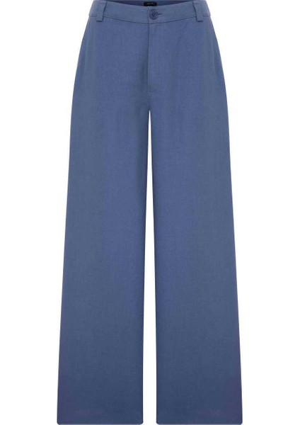 Geniş Paça Pantolon İndigo Y2312045_043 modelleri