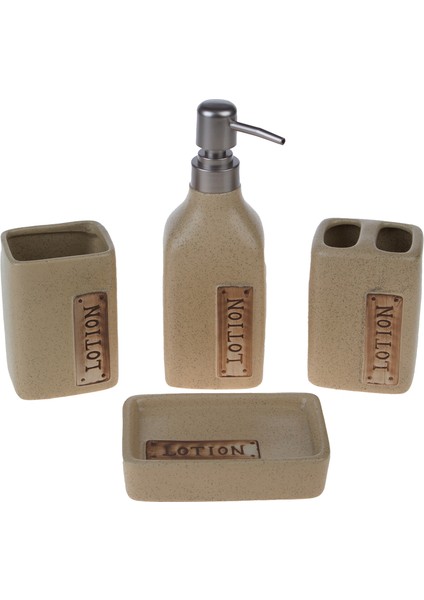 Banyo Takımı 4 Parça Arco Stone 13691 6507