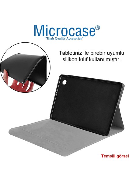 Honor Pad X8 10.1 Inch Tablet ile Uyumlu Sleeve Serisi Mıknatıs Kapak Standlı Kılıf - Siyah AL3319