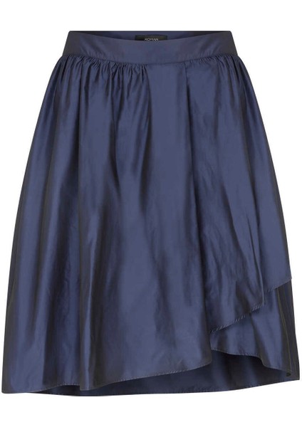 Asimetrik Pileli Mini Etek Lacivert Y2215043_015 indirimleri