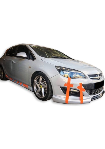 Opel Astra J Hb 2013 - 2015 Makyajlı Ön Tampon Eki (Fiber Boyalı)