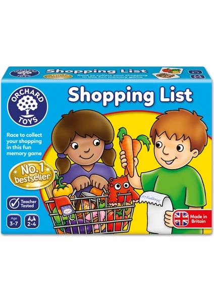 SHOPPING LIST GAME