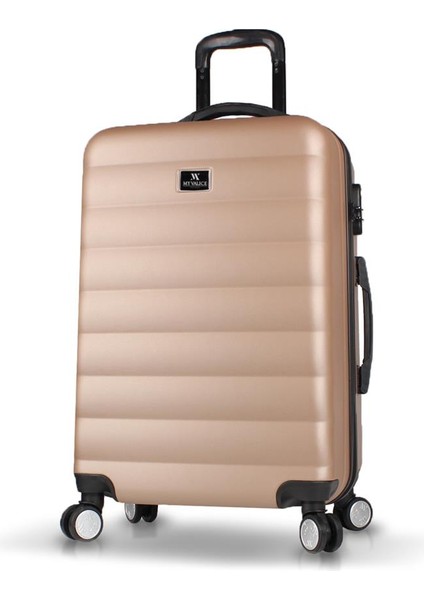 Colors Abs Orta Boy Valiz Gold