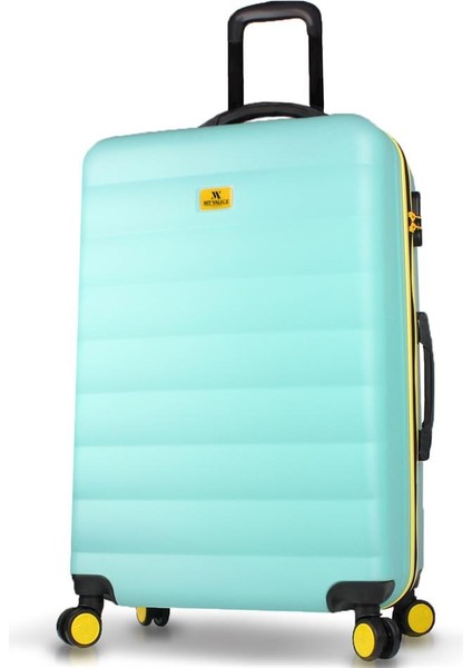 Colors Abs Büyük Boy Valiz Mint Yeşili