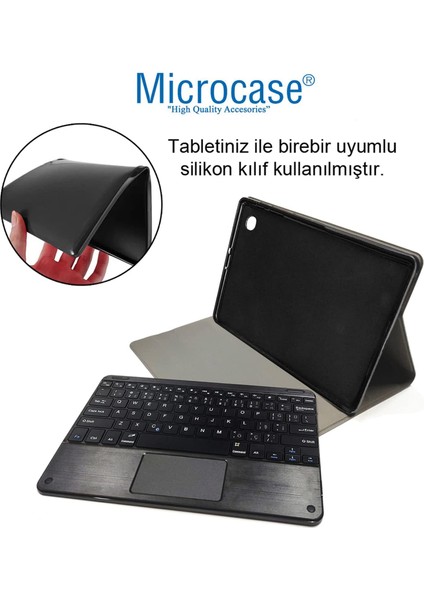 Honor Pad X8 10.1 Inch Bluetooth Touchpad Klavye + Standlı Kılıf - Bkk5