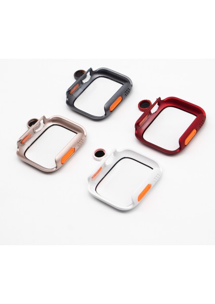 Apple Watch Ultra Yükseltme Case Pc Cam+Kılıf Su Geçirmez (45MM) Seri 7/8 Uyumlu Koruma fırsatları