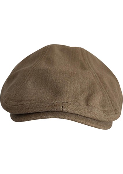 Sonbahar Kış Şapkaları Sanatçı Şapkası Cabbie Hat Seyahat Yaz Sonbahar Kahve (Yurt Dışından) modelleri