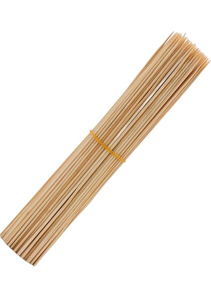 100X Bambu Şişler Sopa Portatif Barbekü Sokakları Kamp Et Için 35CM (Yurt Dışından)