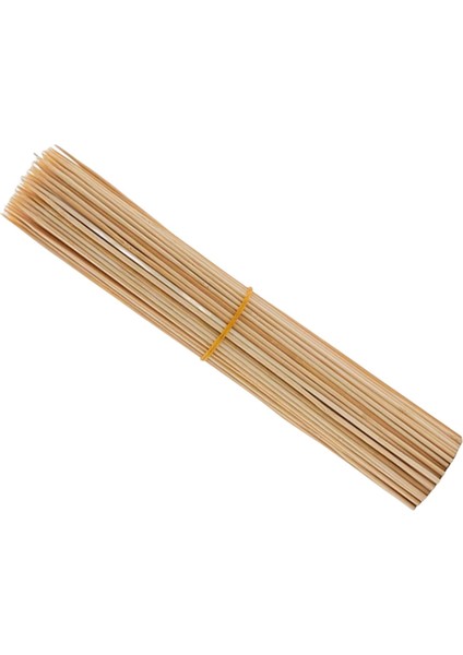 100X Bambu Şişler Sopa Portatif Barbekü Sokakları Kamp Et Için 35CM (Yurt Dışından)