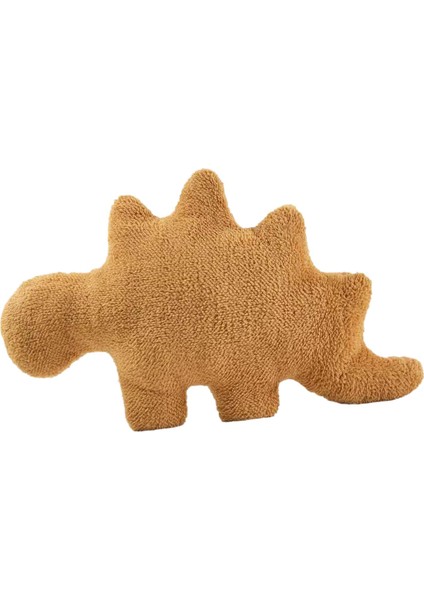 Dino Nugget Yastık Yatak Odası Dekorasyonu Dinozor Atma Yastık Doldurulmuş Hayvan Peluş 45CMX30CM A (Yurt Dışından)