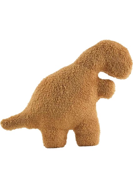 Dino Nugget Yastık Yatak Odası Dekorasyonu Dinozor Atma Yastık Doldurulmuş Hayvan Peluş 40CMX30CM (Yurt Dışından)