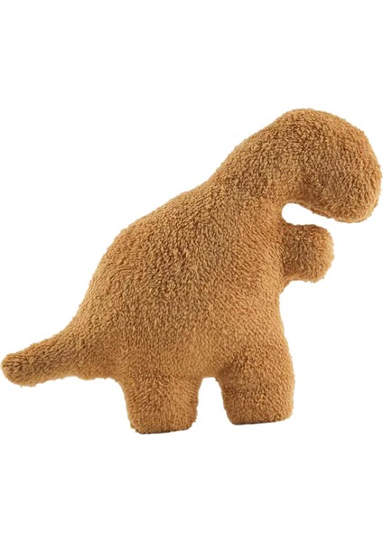 Dino Nugget Yastık Yatak Odası Dekorasyonu Dinozor Atma Yastık Doldurulmuş Hayvan Peluş 40CMX30CM (Yurt Dışından)