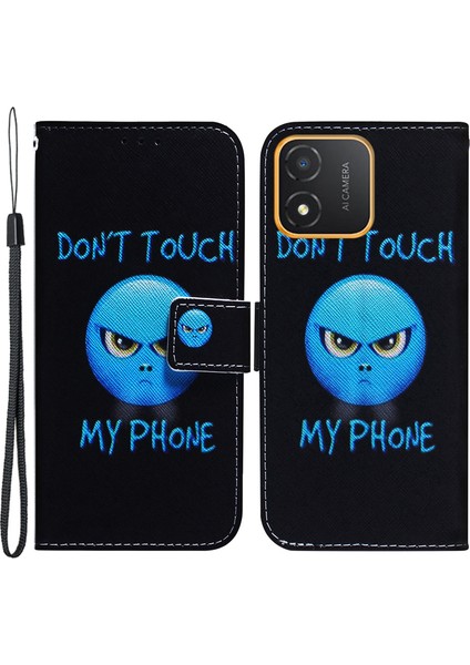 Honor X5 4g Cüzdan Stand Desen Baskı Folio Flip Pu Deri Kapak Kayış (Yurt Dışından)