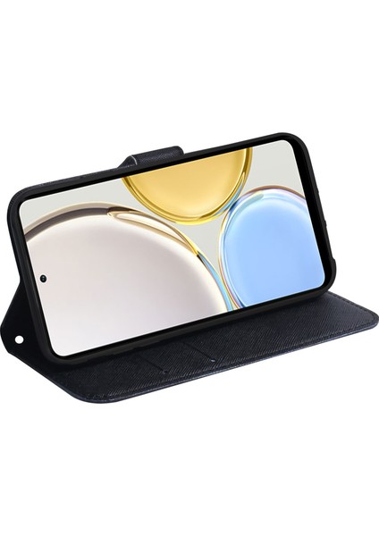 Honor X5 4g Cüzdan Stand Desen Baskı Folio Flip Pu Deri Kapak Kayış (Yurt Dışından)