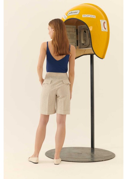 Bermuda Şort Standart Renk Y2312090_089 indirimleri