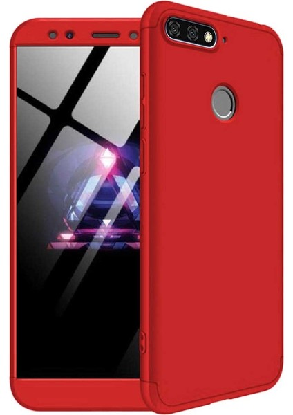 Huawei Y7 Prime 2018 Gkk Kılıf 360 Derece Tam Koruma