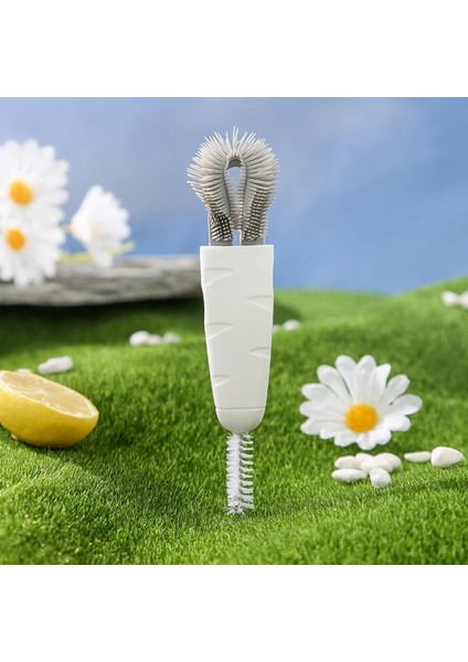 Yaratıcı Havuç Şekli Fincan Fırça Şişe Ağız Kapak Gap Köşe Kupası Kapak Beyaz Turp (Yurt Dışından) fırsatları