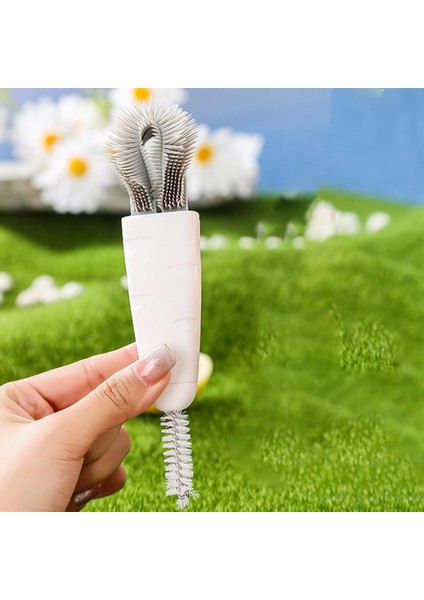 Yaratıcı Havuç Şekli Fincan Fırça Şişe Ağız Kapak Gap Köşe Kupası Kapak Beyaz Turp (Yurt Dışından) indirimleri