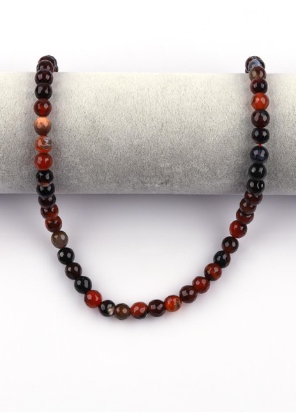 Kahverengi Akik Doğal Taş Dizi 8 mm Fasetli Küre Kesim fiyatları