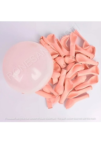 Makaron 6 Inç Somon Balon 50 Adet