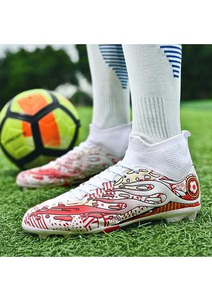 Erkek Futbol Ayakkabısı - Kırmızı (Yurt Dışından) fırsatları